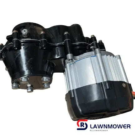 Permanent magnet brushless DC motor differential set with gearbox image 0