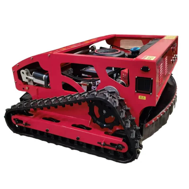 R1000-L608 tracked remote controlled lawn mower image 0